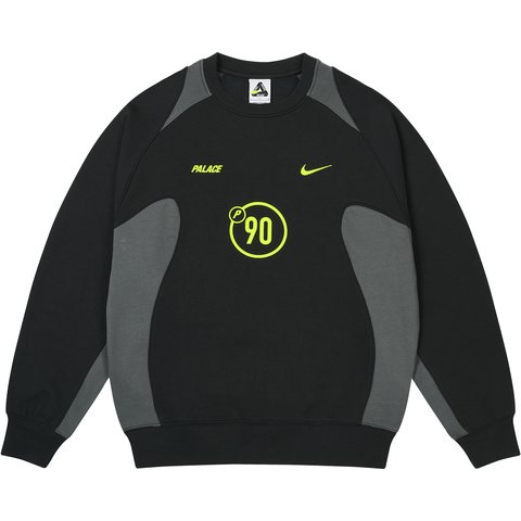 Palace PALACE NIKE TOTAL P90 CREW BLACK - $168.00