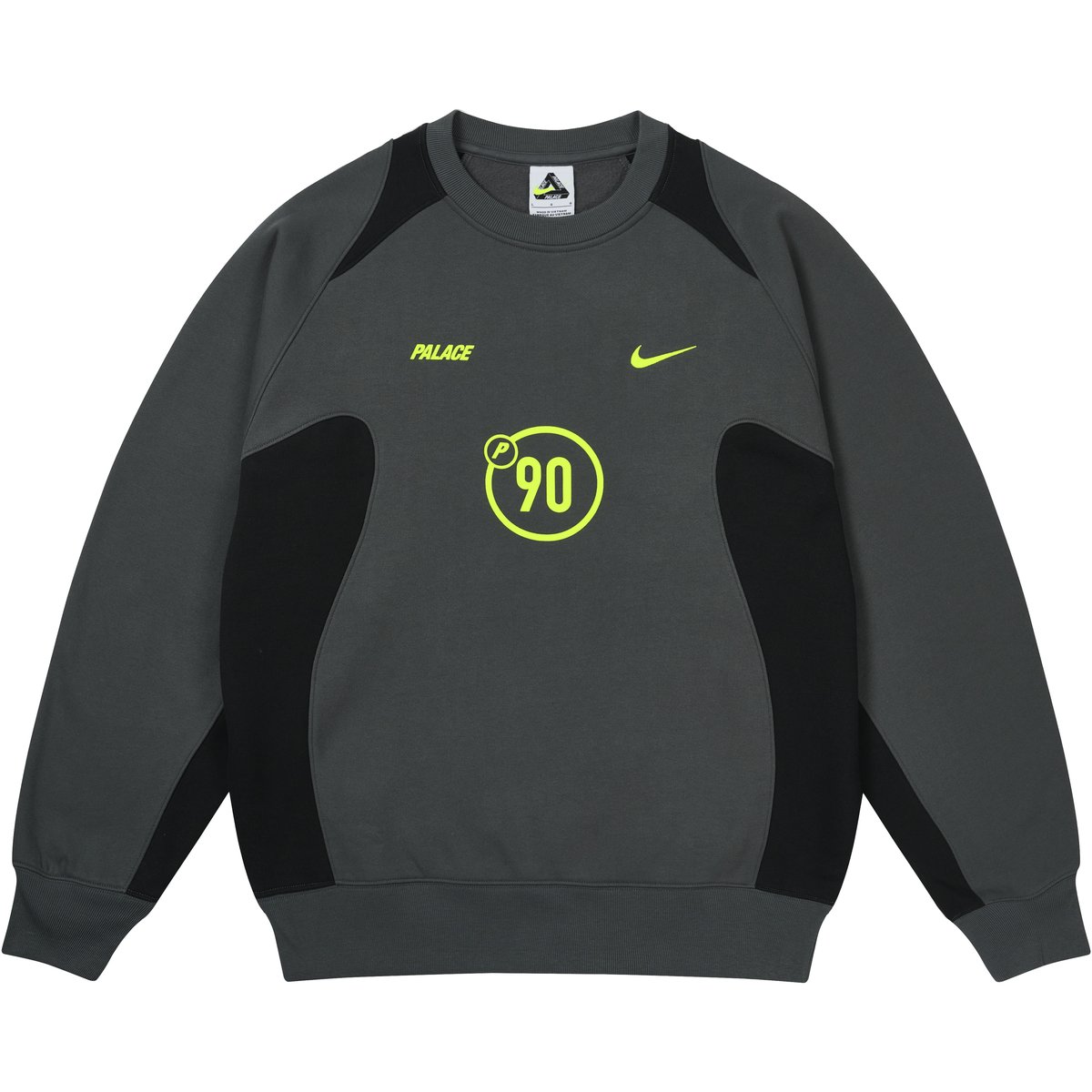 Palace PALACE NIKE TOTAL P90 CREW GREY (Palace Nike Total P90) - $168.00