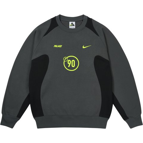 Palace PALACE NIKE TOTAL P90 CREW GREY - $168.00