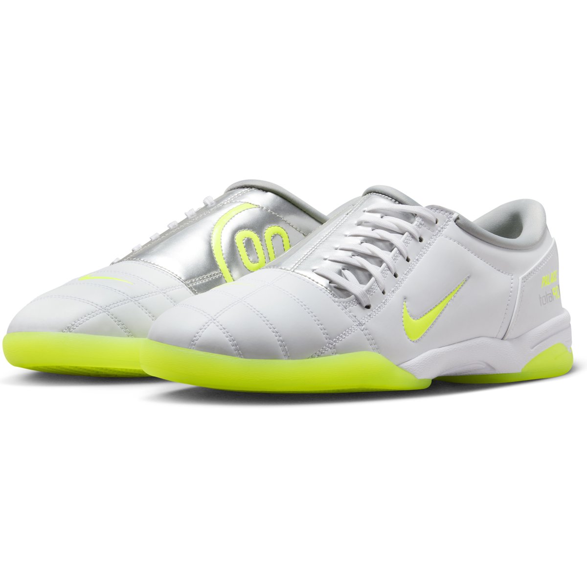 Palace PALACE NIKE TOTAL P90 III SHOE WHITE / SILVER / VOLT (Palace Nike Total P90) - $110.00