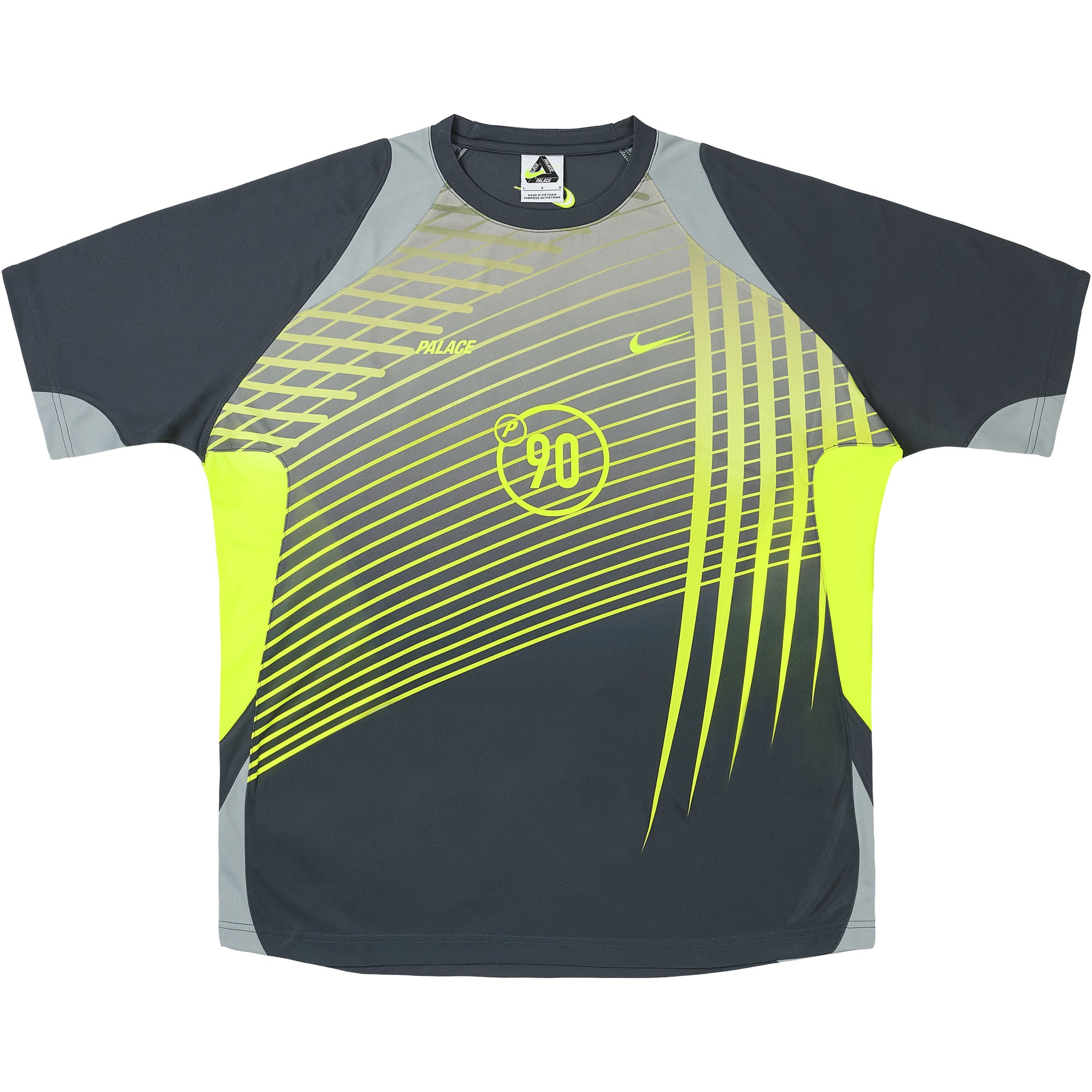 PALACE NIKE TOTAL P90 JERSEY GREY