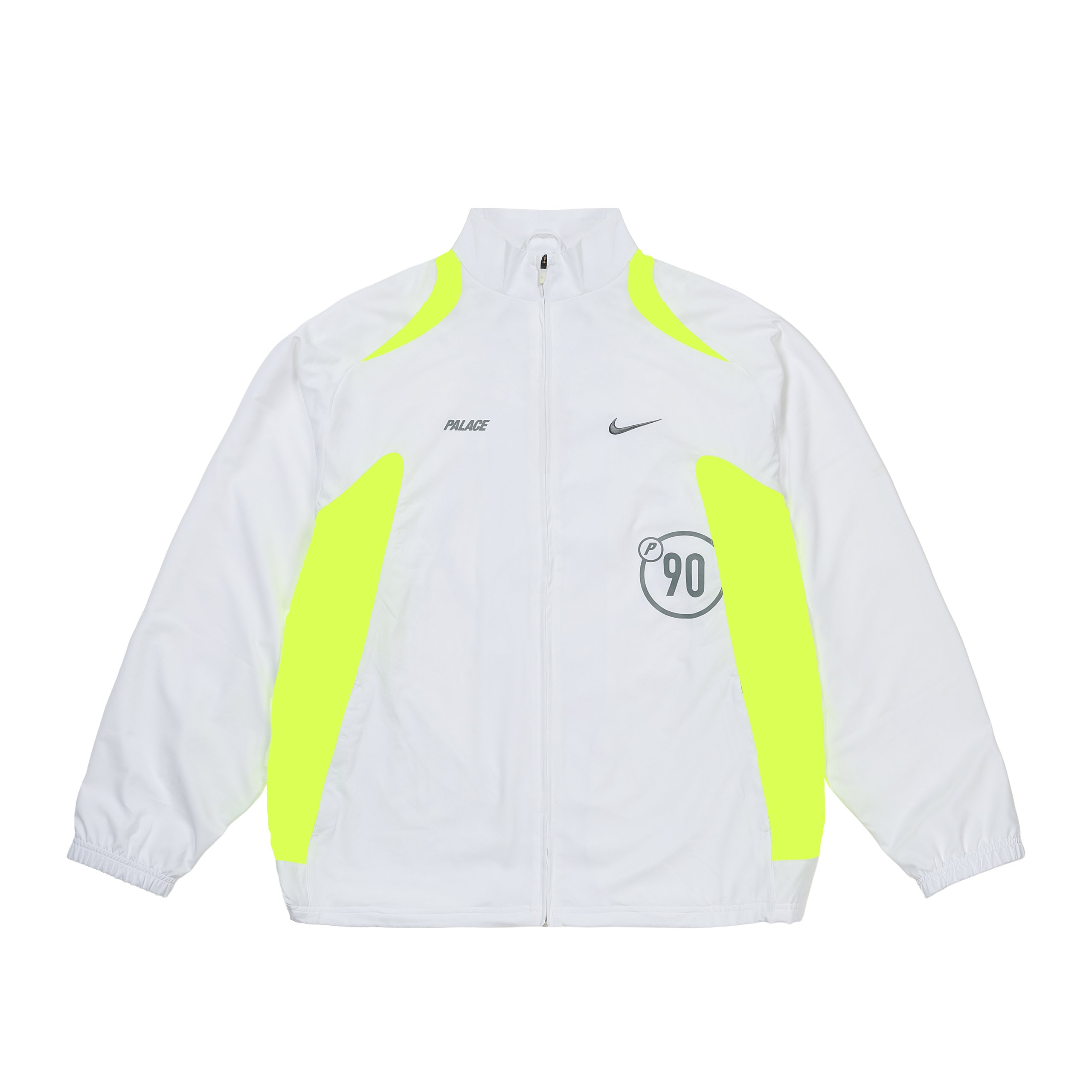 PALACE NIKE TOTAL P90 TRACK JACKET WHITE - PalaceCommunity