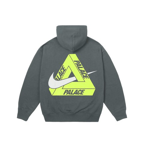 Palace PALACE NIKE TRI SWOOSH HOOD CHARCOAL - Colorway