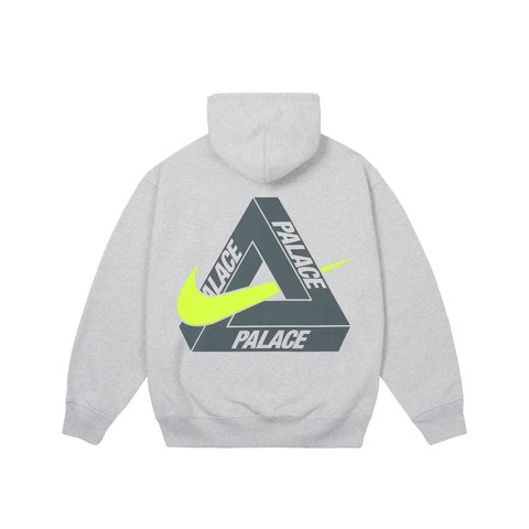 Palace PALACE NIKE TRI SWOOSH HOOD GREY MARL - Colorway