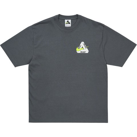 Palace PALACE NIKE TRI SWOOSH T-SHIRT CHARCOAL - $68.00