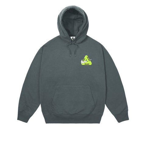 Palace PALACE NIKE TRI SWOOSH HOOD CHARCOAL - Colorway