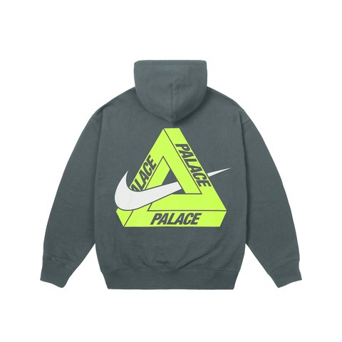 Palace PALACE NIKE TRI SWOOSH HOOD CHARCOAL - Colorway