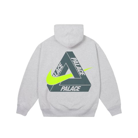 Palace PALACE NIKE TRI SWOOSH HOOD GREY MARL - Colorway