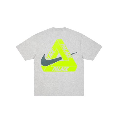 Palace PALACE NIKE TRI SWOOSH T-SHIRT GREY MARL - Colorway