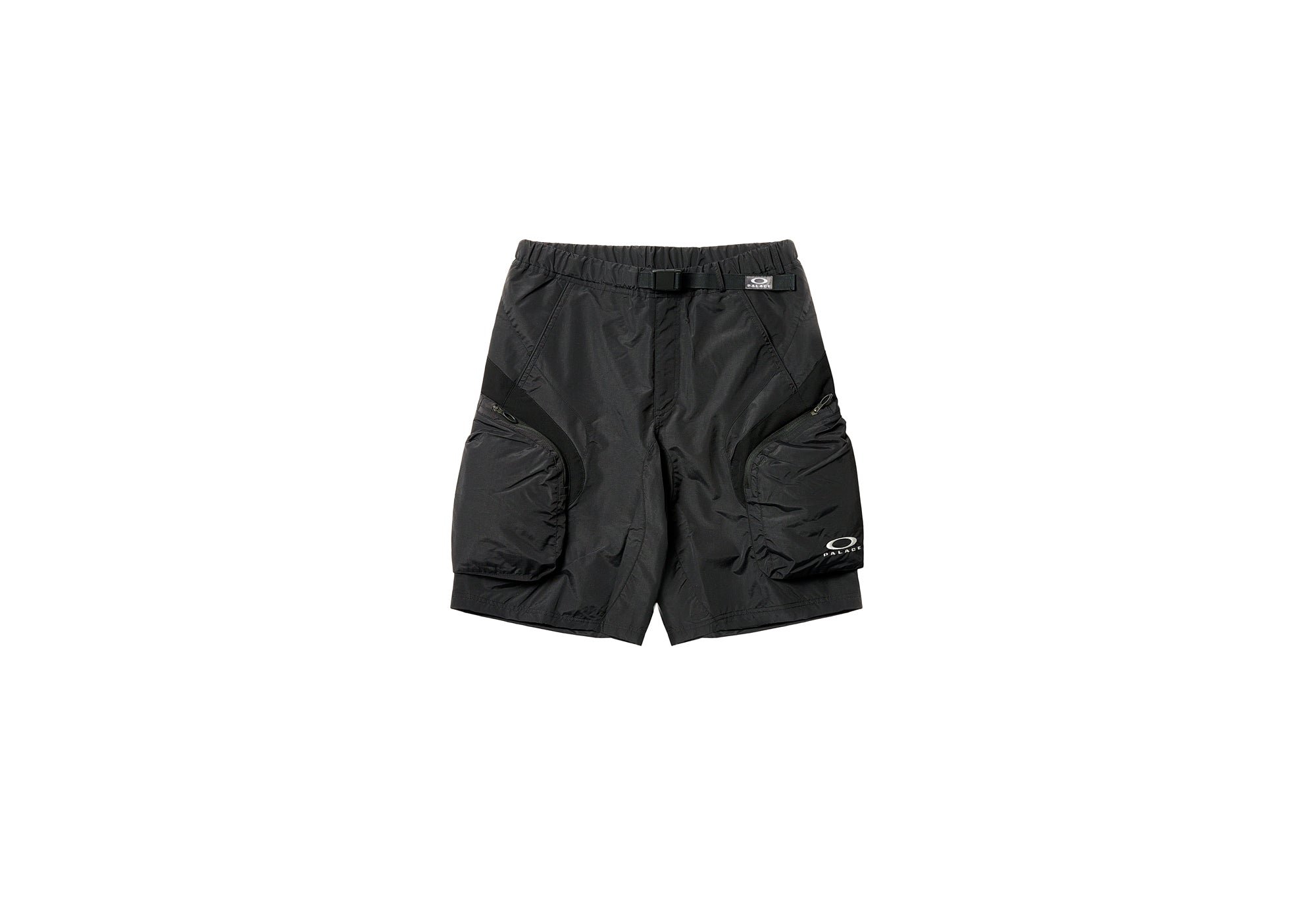 美品 PALACE x OAKLEY 23SS NITROFUEL SHORT PALACE OAKLEY NITROFUEL SHORT BLACK - Palace