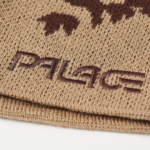 Palace PALACE OAKLEY BEANIE SAND / BROWN - Colorway