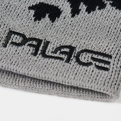 Palace PALACE OAKLEY BEANIE GREY / BLACK - Colorway