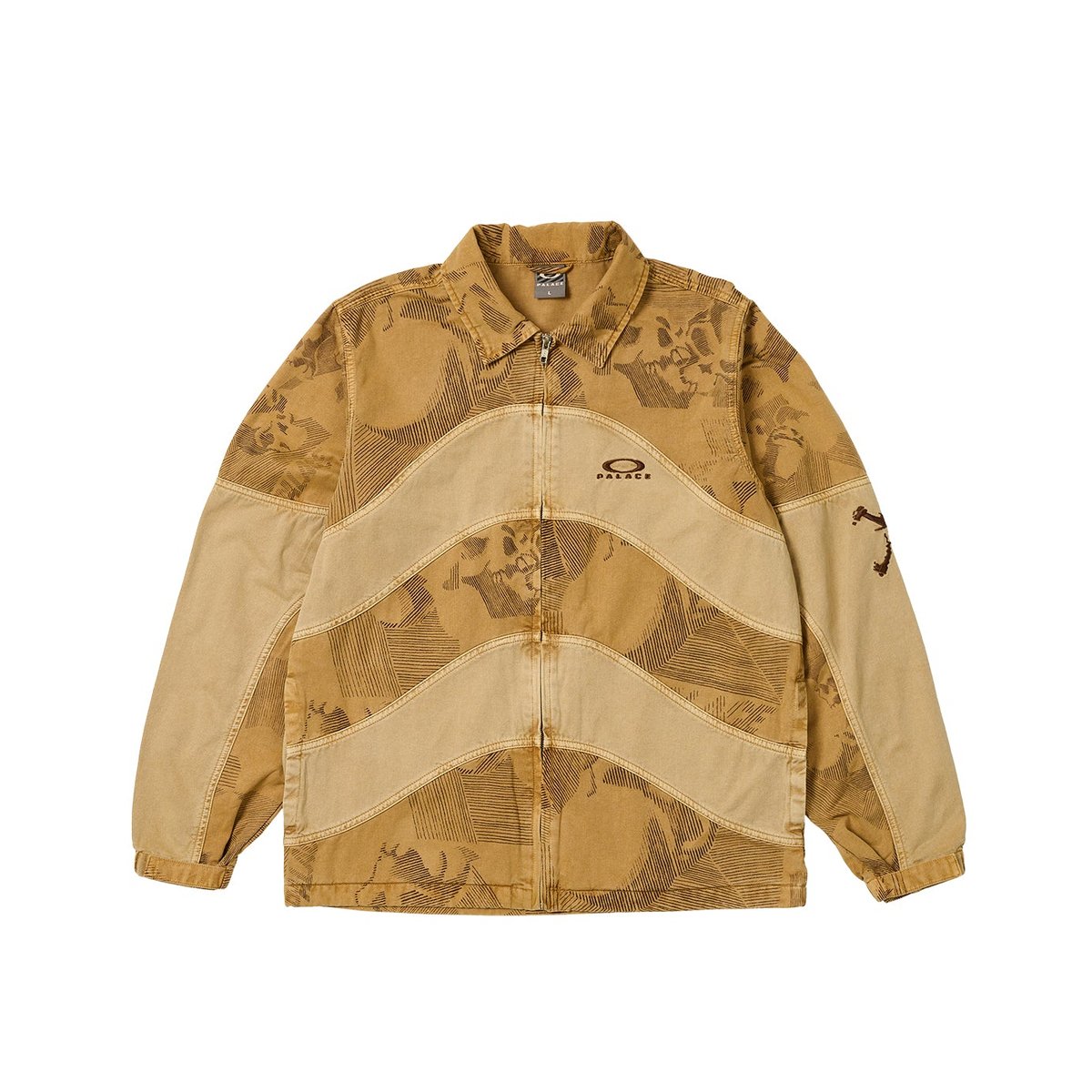 PALACE OAKLEY GAS JACKET SAND