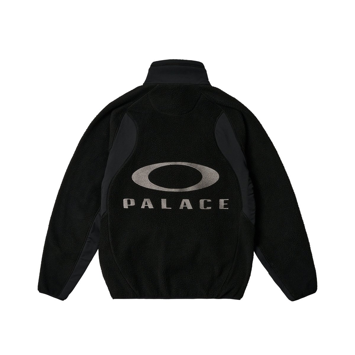 PALACE OAKLEY FLEECE BLACK - Palace Oakley 2024 - Palace