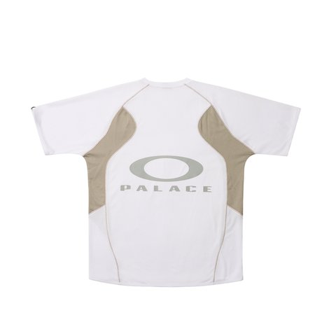 PALACE OAKLEY TECH JERSEY WHITE
