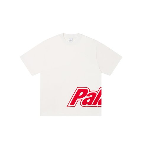 BORDER LOGO T-SHIRT WHITE
