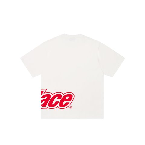 BORDER LOGO T-SHIRT WHITE