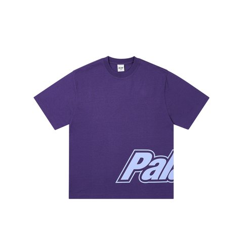 BORDER LOGO T-SHIRT PURP