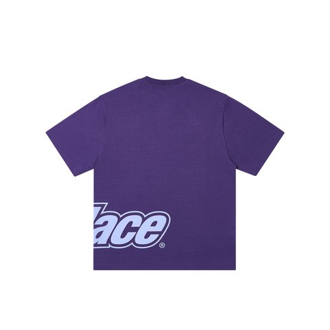 BORDER LOGO T-SHIRT PURP
