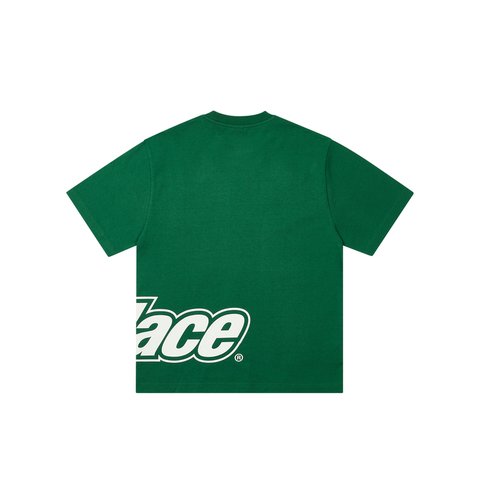 BORDER LOGO T-SHIRT RACEY GREEN