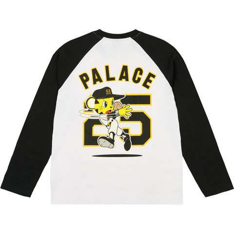HANSHIN TIGERS RAGLAN LONGSLEEVE BLACK WHITE