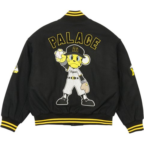 HANSHIN TIGERS VARSITY JACKET BLACK