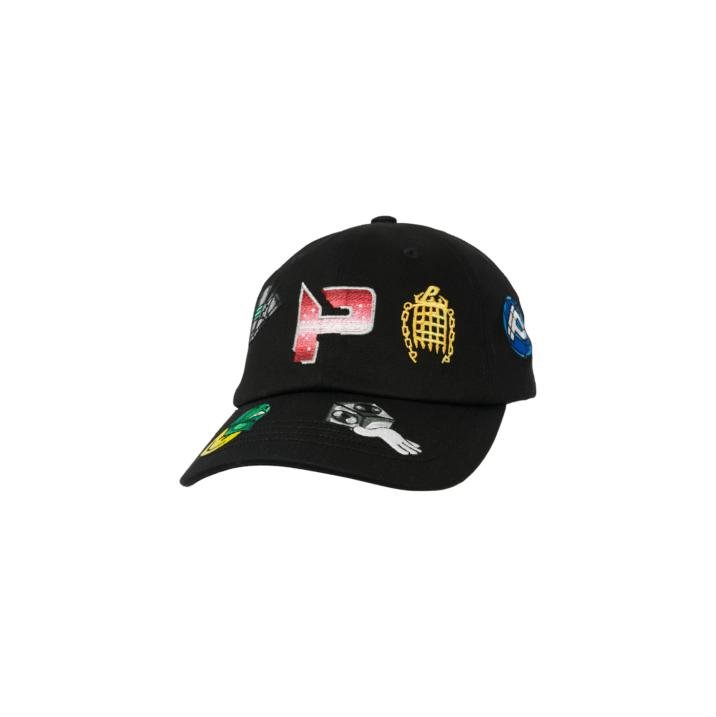 PALACE PEZ 6 PANEL SYMBOL BLACK