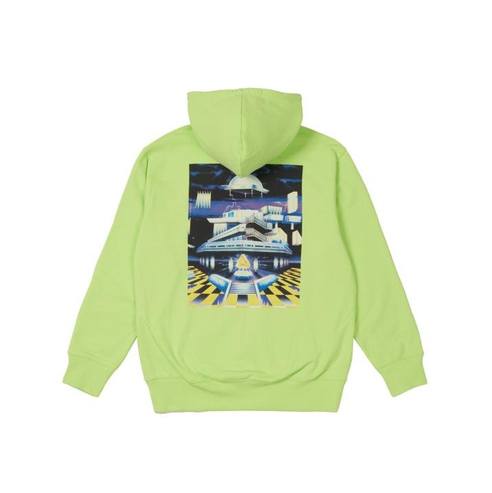 PALACE HOODIE TRI 3 YELLOW