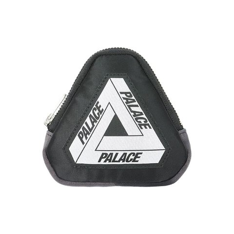 Palace PALACE PORTER ZIP COIN WALLET BLACK WAVE DYE - Colorway