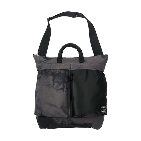 Palace PALACE PORTER 2WAY HELMET BAG BLACK WAVE DYE - Colorway
