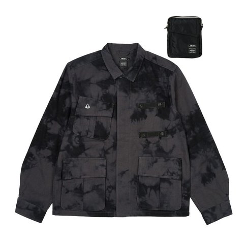 Palace PALACE PORTER JACKET BLACK WAVE DYE - Colorway