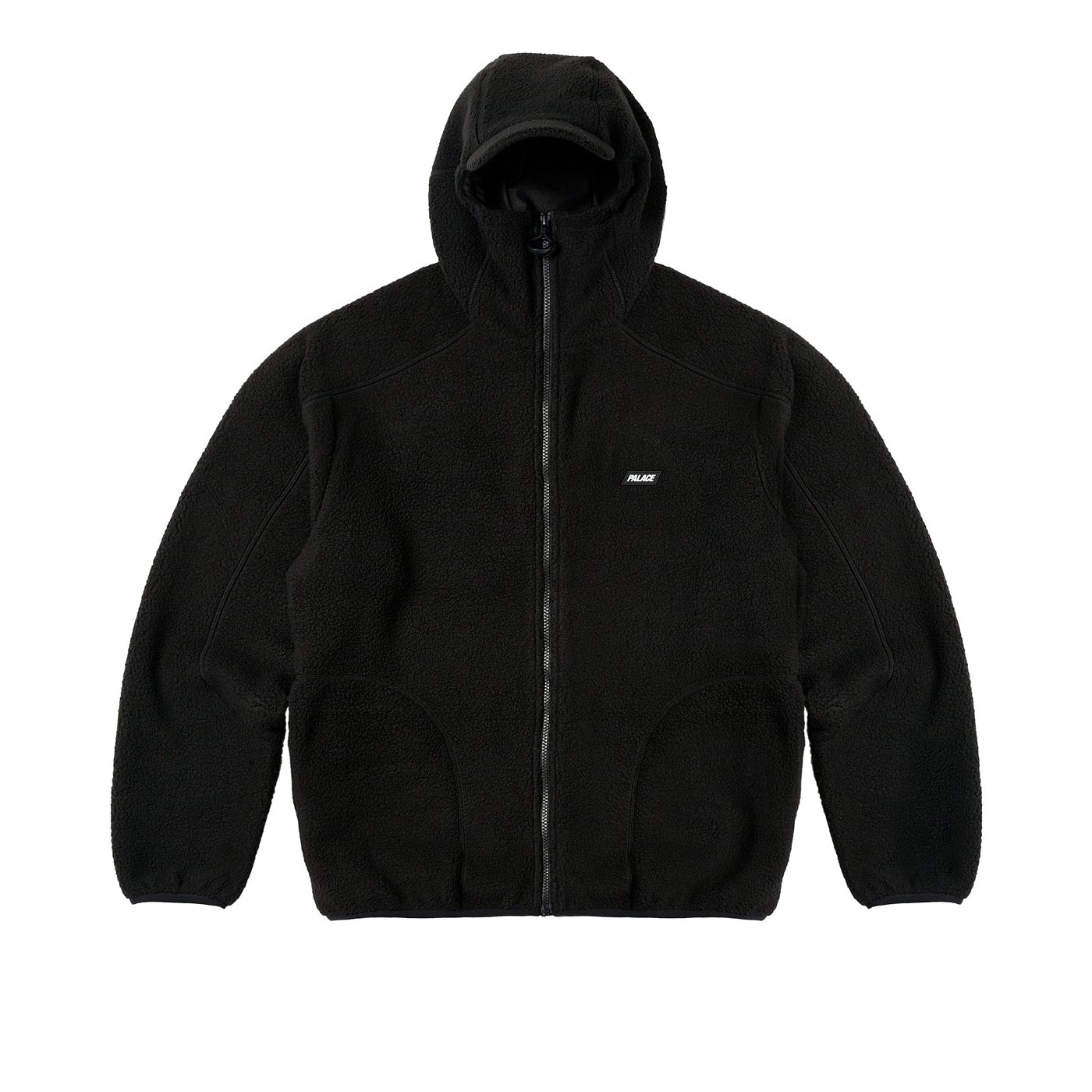 PEAK FLEECE JACKET BLACK