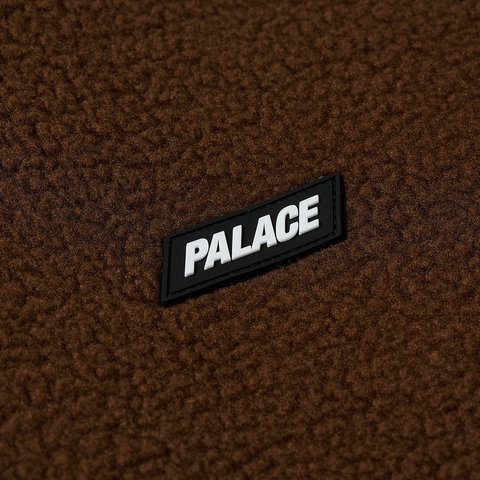 Palace PEAK FLEECE JACKET MOCHA - Colorway