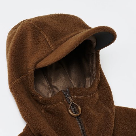 Palace PEAK FLEECE JACKET MOCHA - Colorway