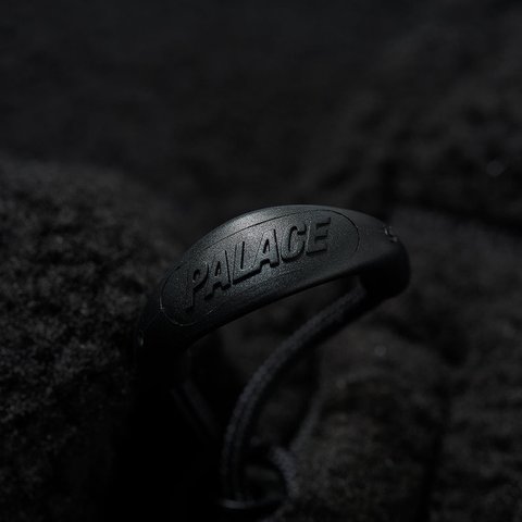 Palace PEAK FLEECE JACKET BLACK - Colorway