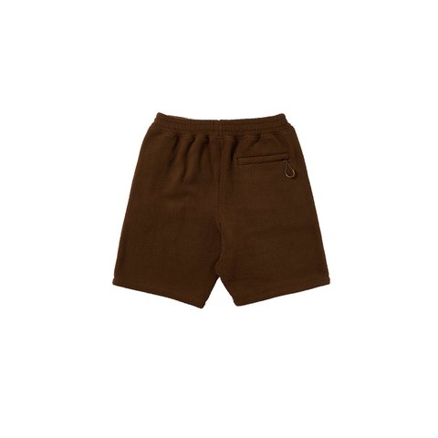 Palace PEAK FLEECE SHORT MOCHA - Colorway