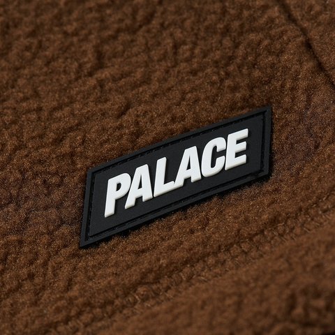 Palace PEAK FLEECE SHORT MOCHA - Colorway