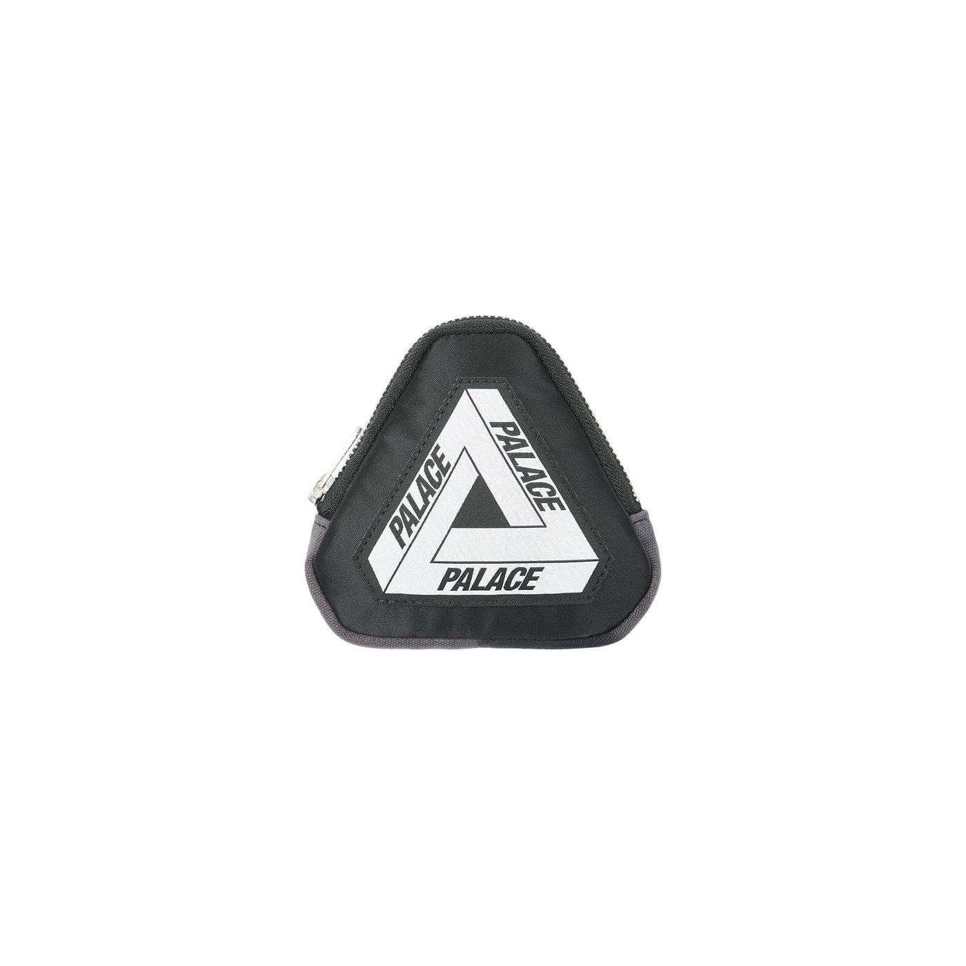 PALACE PORTER ZIP COIN WALLET BLACK WAVE DYE