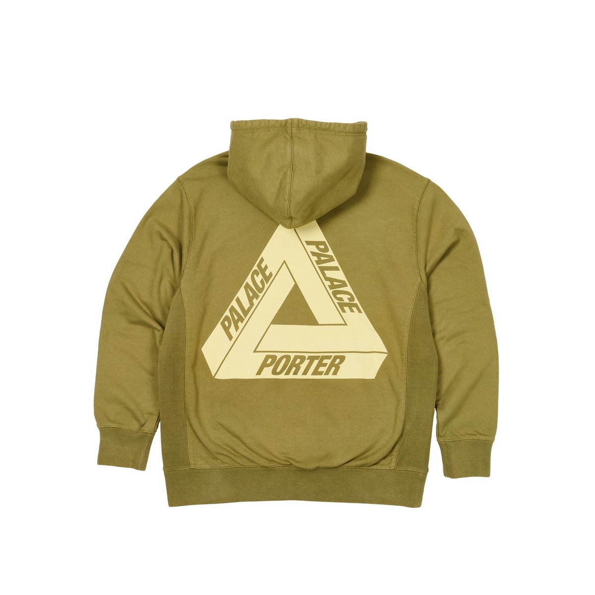 Palace PALACE PORTER TRI-FERG HOOD OLIVE (Palace Porter 2023) - $168.00