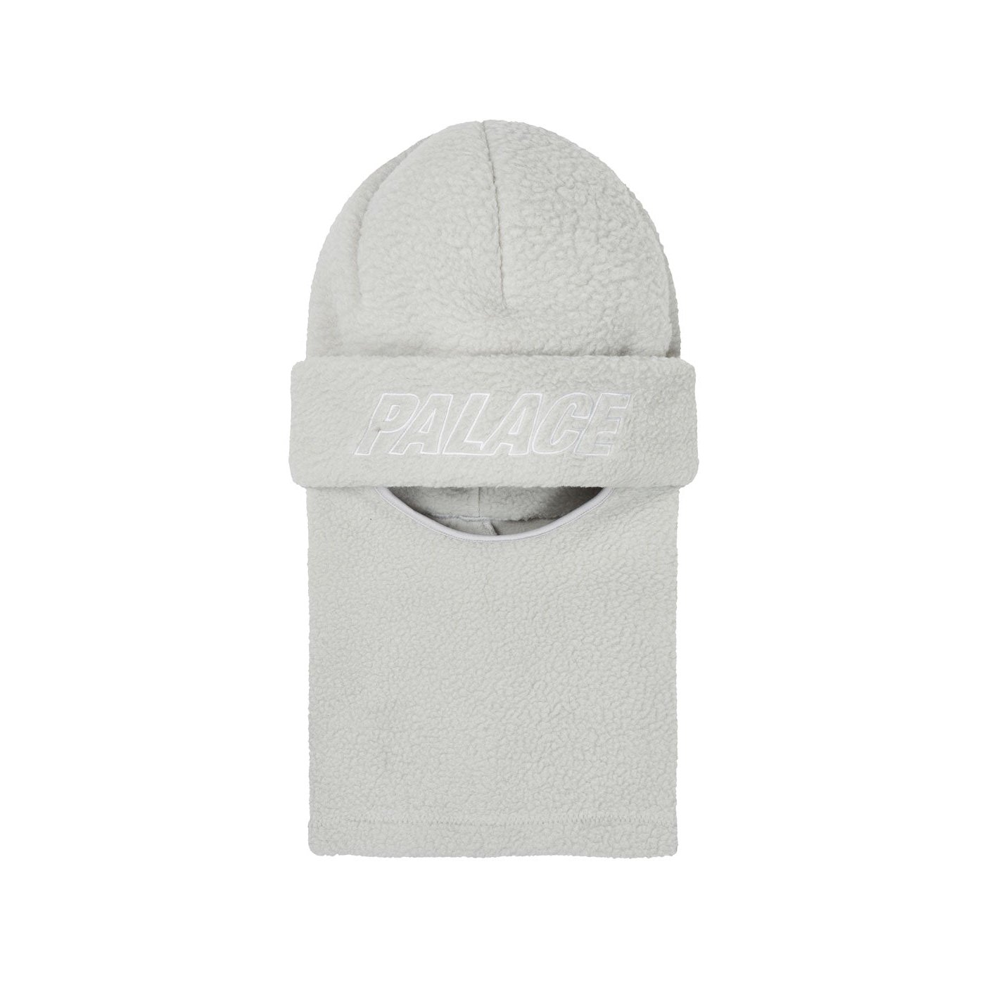FLEECE FACEWARMER BEANIE GREY