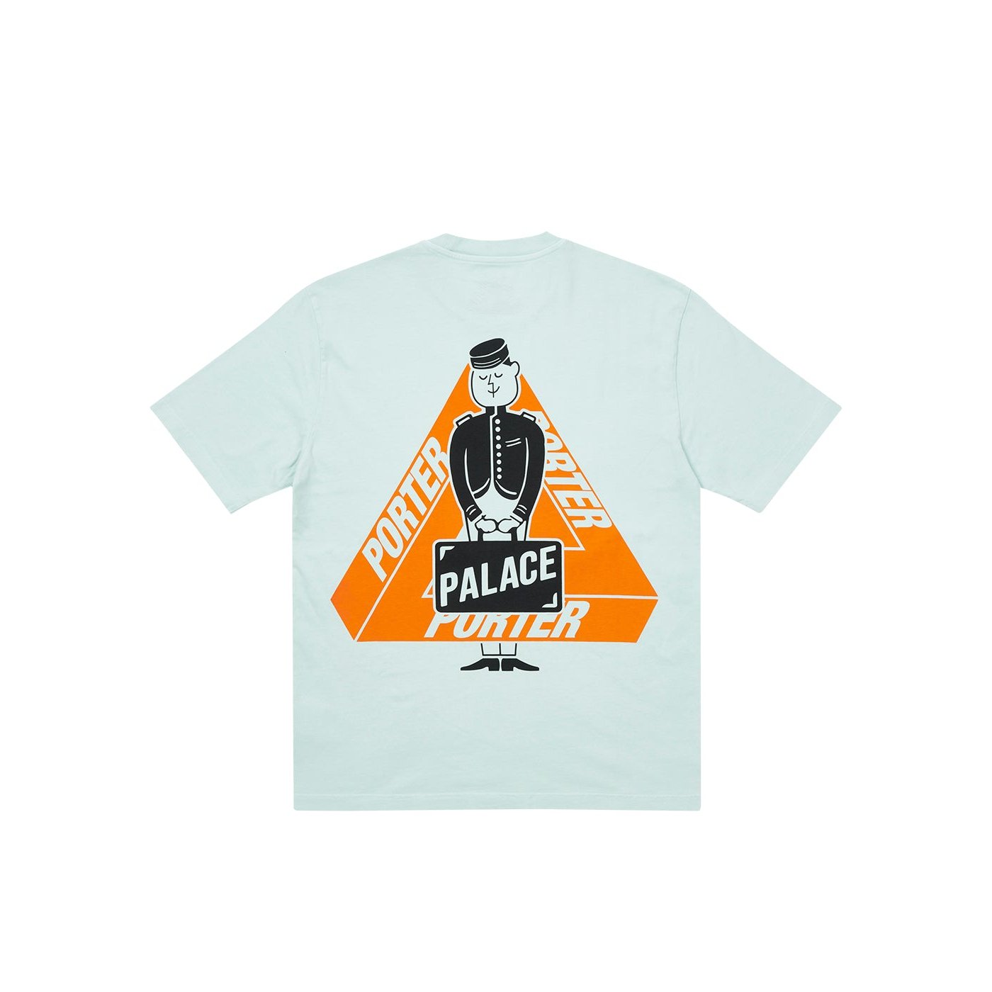 PALACE PORTER TRI-FERG BELL BOY T-SHIRT BLUE