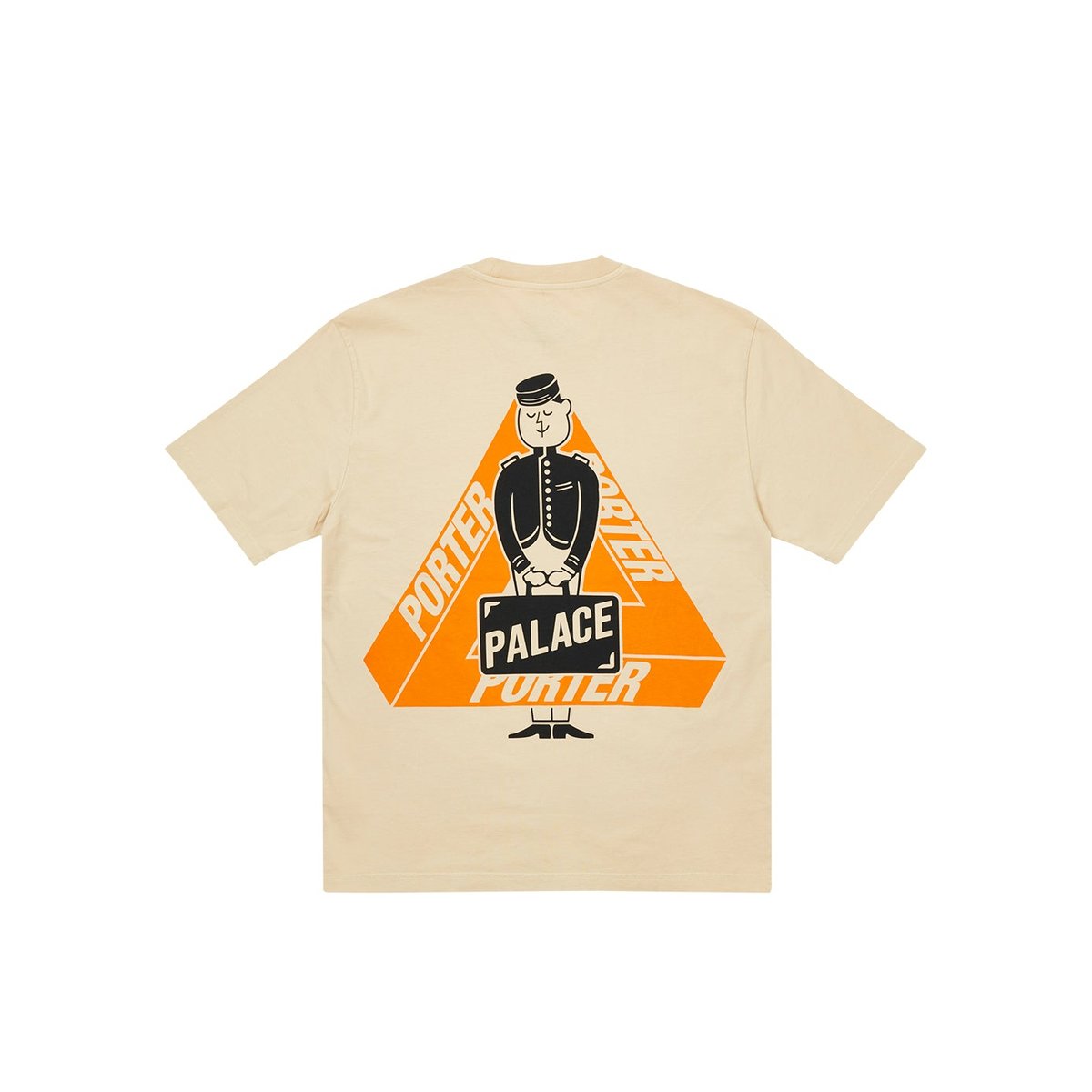 Palace PALACE PORTER TRI-FERG BELL BOY T-SHIRT SAND (Palace Porter 2023) - $68.00