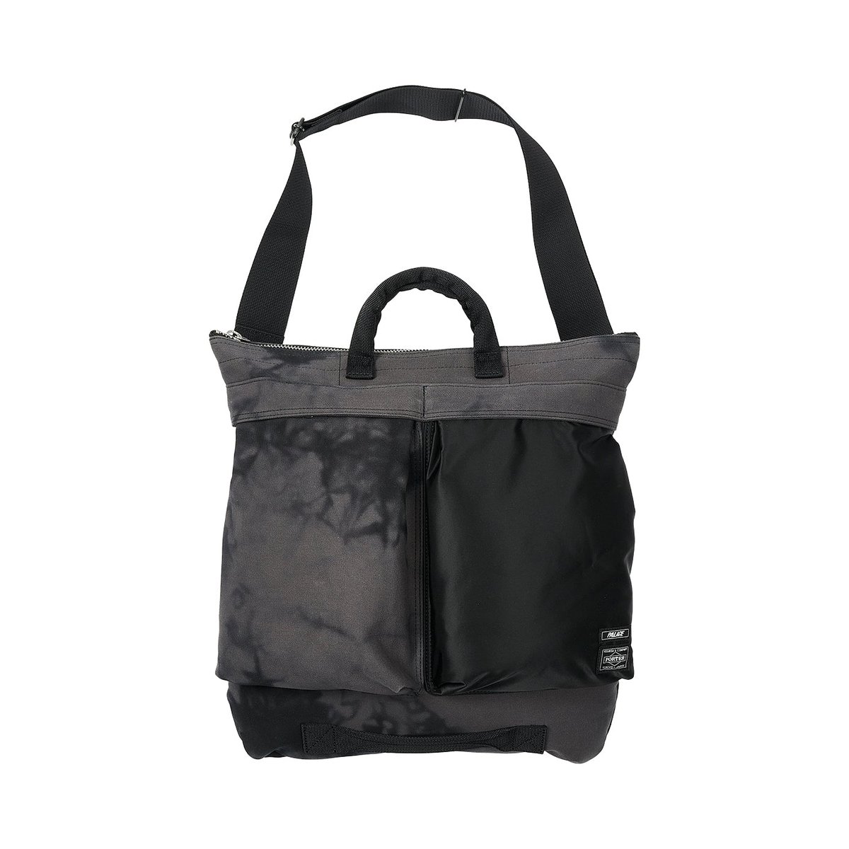 Palace PALACE PORTER 2WAY HELMET BAG BLACK WAVE DYE (Palace Porter 2023) - $388.00