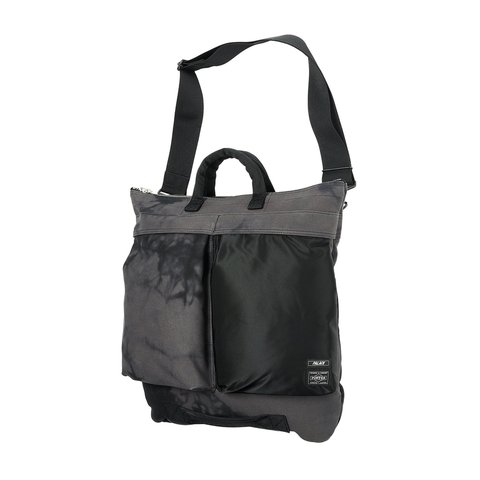 Palace PALACE PORTER 2WAY HELMET BAG BLACK WAVE DYE - Colorway
