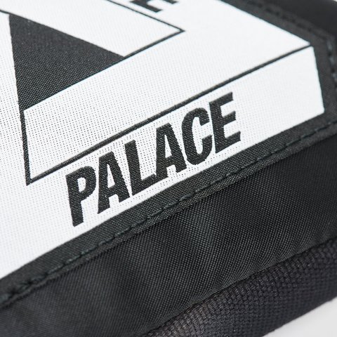Palace PALACE PORTER ZIP COIN WALLET BLACK WAVE DYE - Colorway