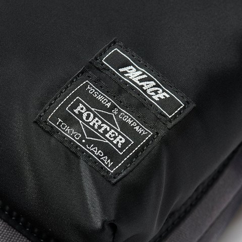 Palace PALACE PORTER 2WAY HELMET BAG BLACK WAVE DYE - Colorway