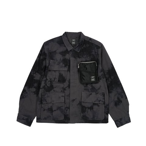 Palace PALACE PORTER JACKET BLACK WAVE DYE - $398.00