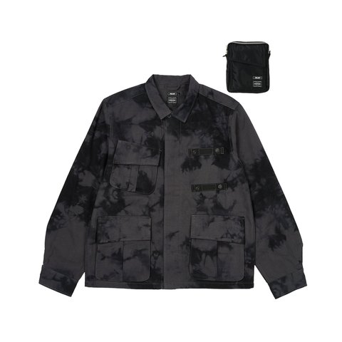Palace PALACE PORTER JACKET BLACK WAVE DYE - Colorway
