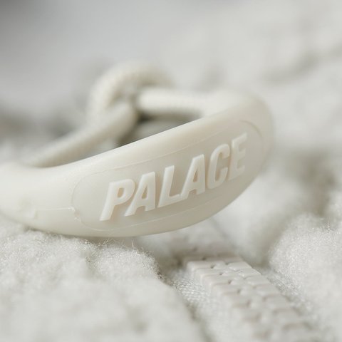 Palace PEAK FLEECE JACKET GREY - Colorway