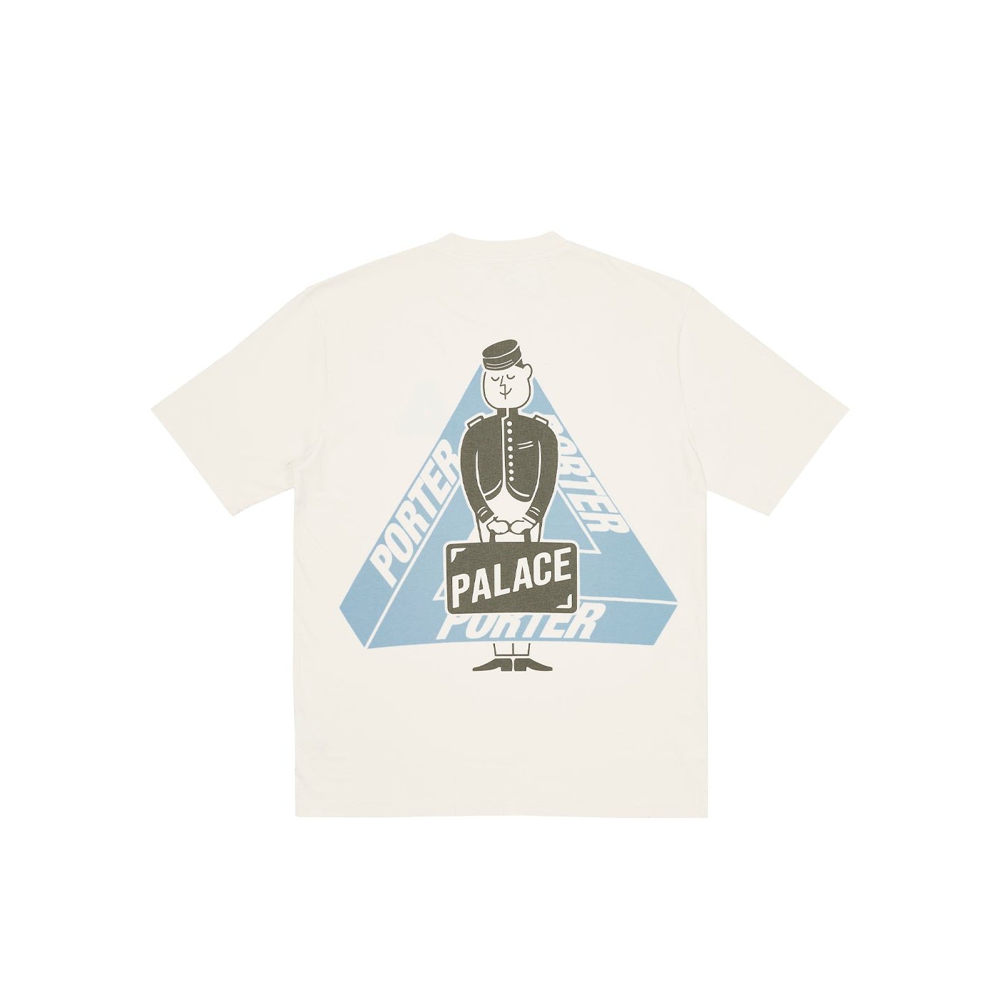 PALACE PORTER TRI-FERG BELL BOY T-SHIRT OFF WHITE